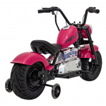 Elektrická motorka Chopper Warrior - ružová